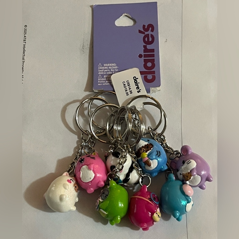 Claire's Adorable Pet Keychain Collection